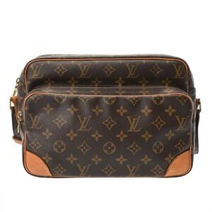 Louis Vuitton Monogram Nile Brown Canvas Shoulder Bag
